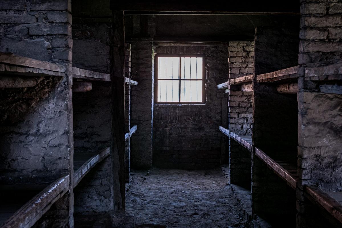 Interior Barracón Literas