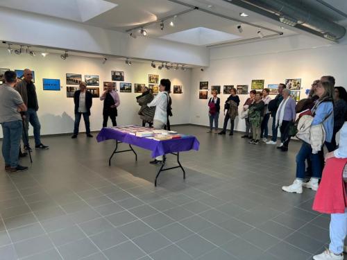 Exposición fotográfica Mauthausen "Muerte Silenciosa" Fotos de la inauguración en Guadassuar - Valencia