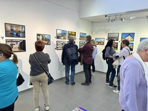Exposición fotográfica Mauthausen "Muerte Silenciosa" Fotos de la inauguración en Guadassuar - Valencia